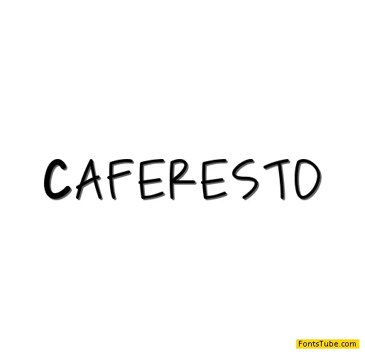 Caferesto Font