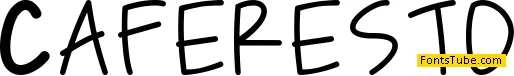 Caferesto Font