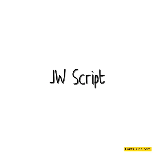 JW_Script Font