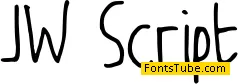 JW_Script Font