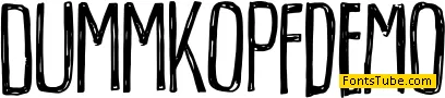 Dummkopf DEMO Font