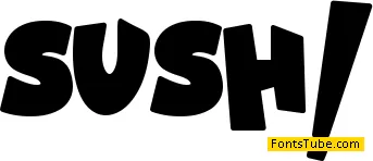SUSH! Font