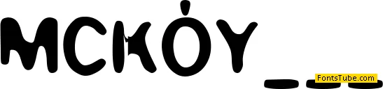 McKoy Font