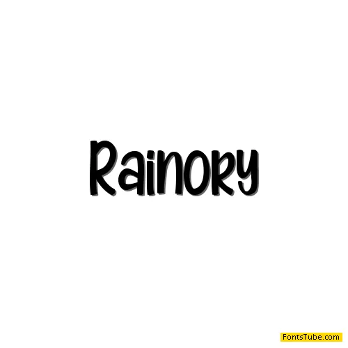 Rainory Font