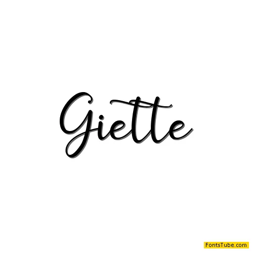 Giette Font