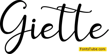 Giette Font