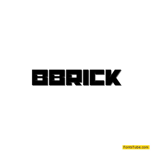 Banana Brick Font