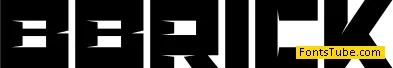 Banana Brick Font