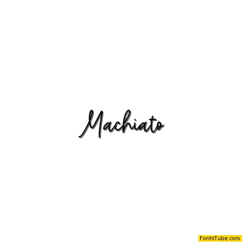 Machiato Font