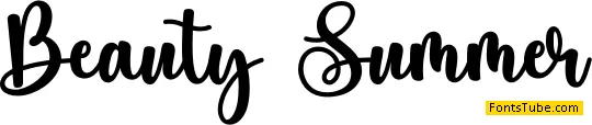 Beauty Summer Font