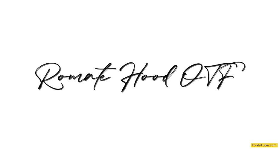 Romate Hood Font