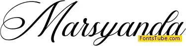 Marsyanda Font
