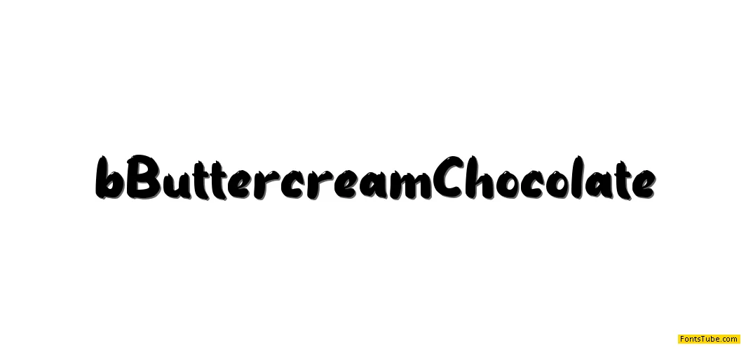 b Buttercream Chocolate