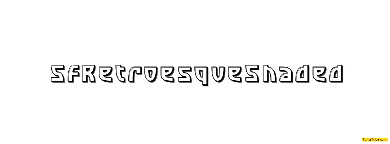 SF Retroesque Font Family