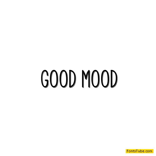 Good Mood Font