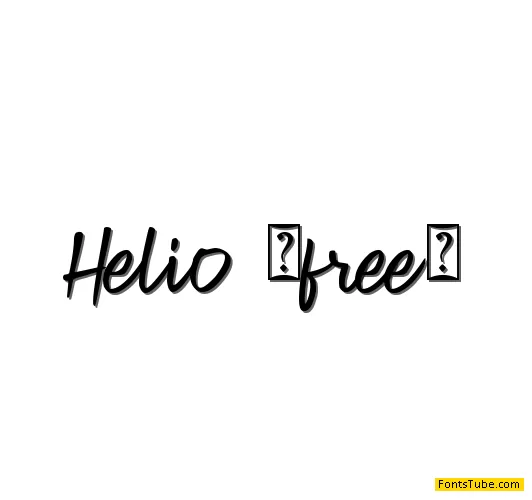 Helio Font
