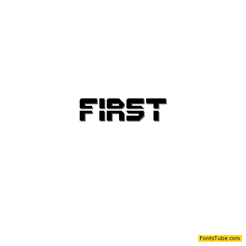 First Font