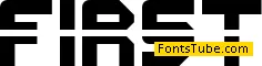 First Font