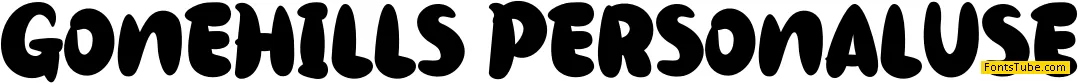 Gone Hills Font
