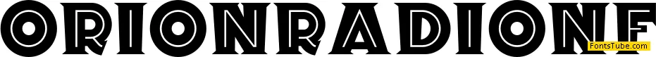 Orion Radio NF Font