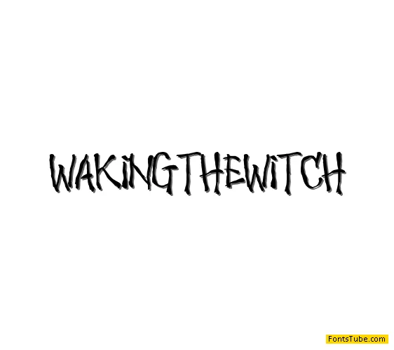 Waking the Witch Font