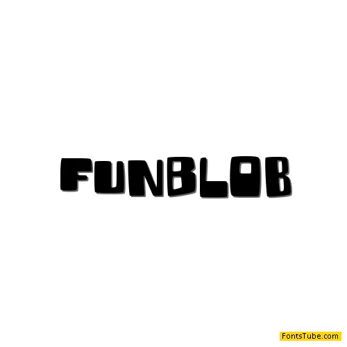 Fun Blob Font