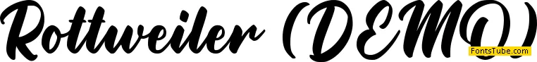 Rottweiler Font