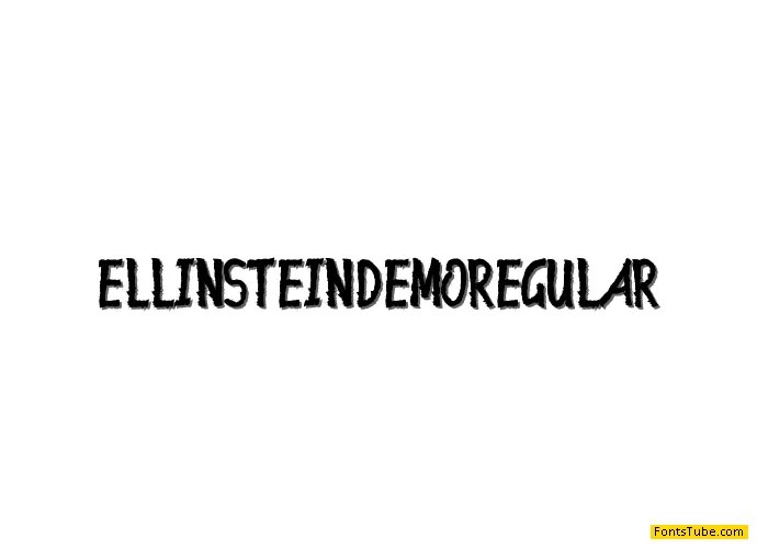 Ellinstein Demo Font