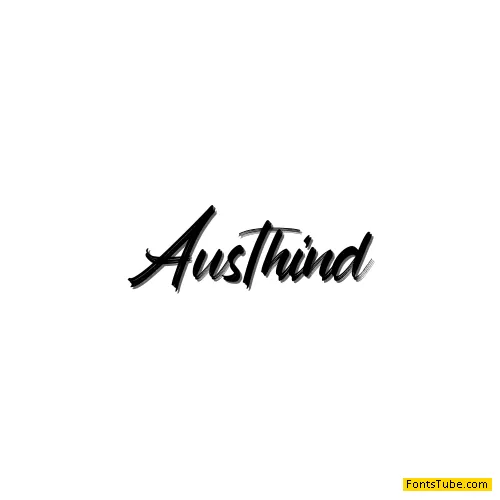 Austhind Font