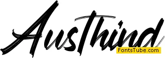 Austhind Font