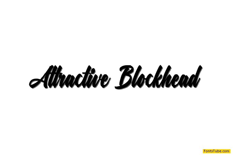 Attractive Blockhead