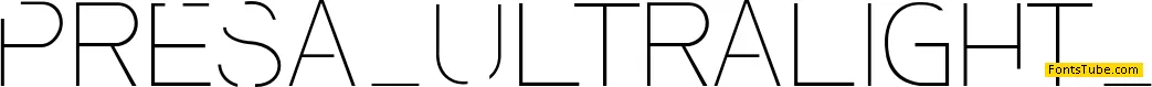 Presa Font Family