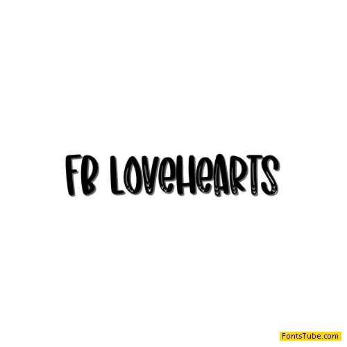 FB-LoveHearts Font
