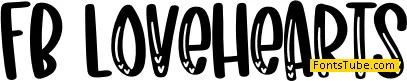 FB-LoveHearts Font