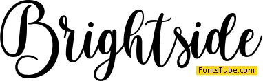 Brightside Font