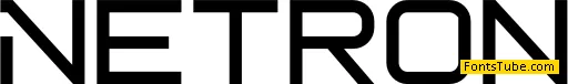 Netron Font