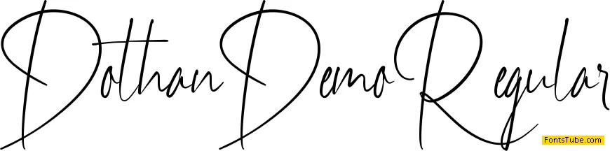 Dothan Demo Font