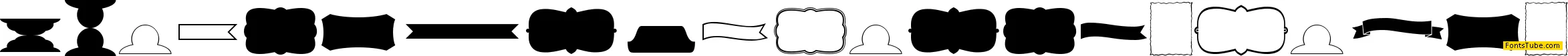KG Flavor and Frames Five Font
