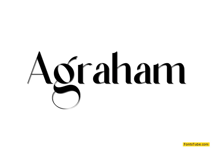 Agraham Font