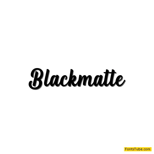 Blackmatte