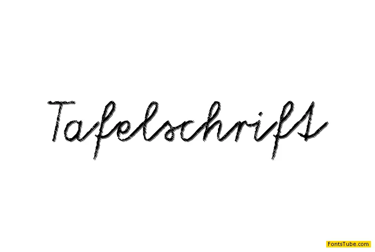 Tafelschrift Font