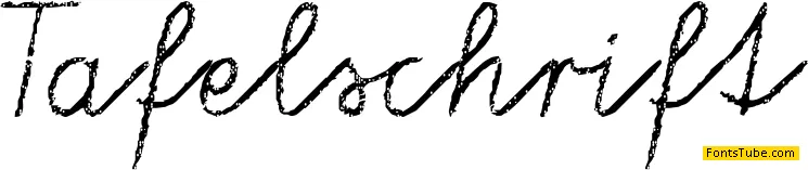 Tafelschrift Font