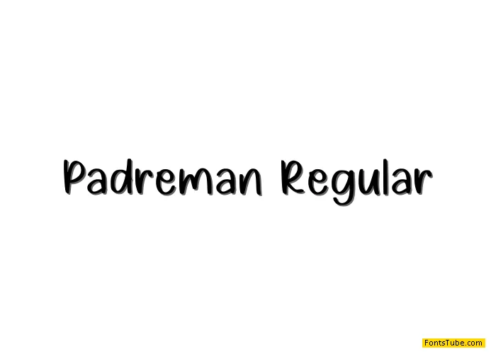 Padreman Font