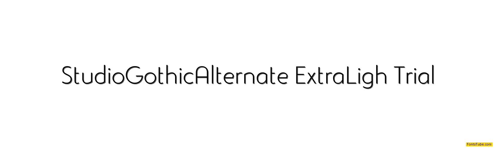 Studio Gothic Font Family