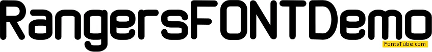 RANGERS - Personal Use Font