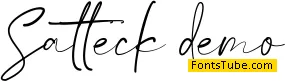 Satteck Font
