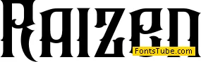 Raizen Font