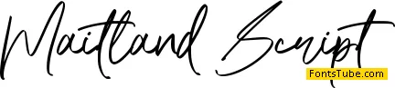 Maitland Script Font