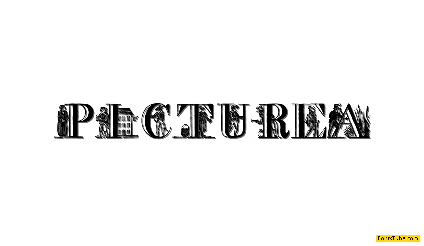 Picture Alphabet Font
