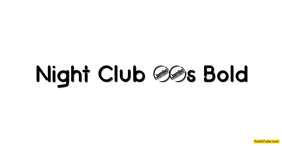 Night Club 70s Font Family